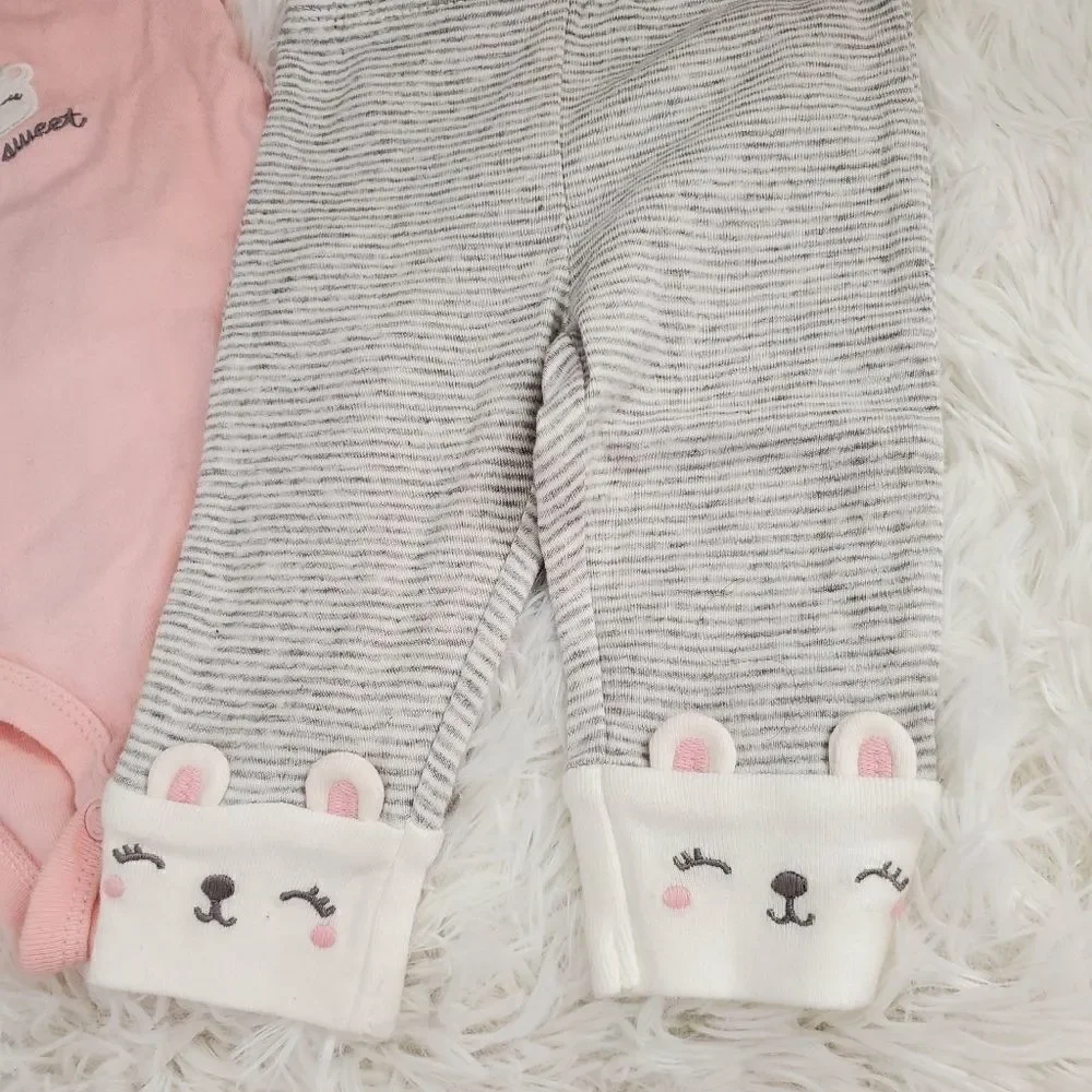 Carter's Baby Girl's 3 month Bear Outfit
